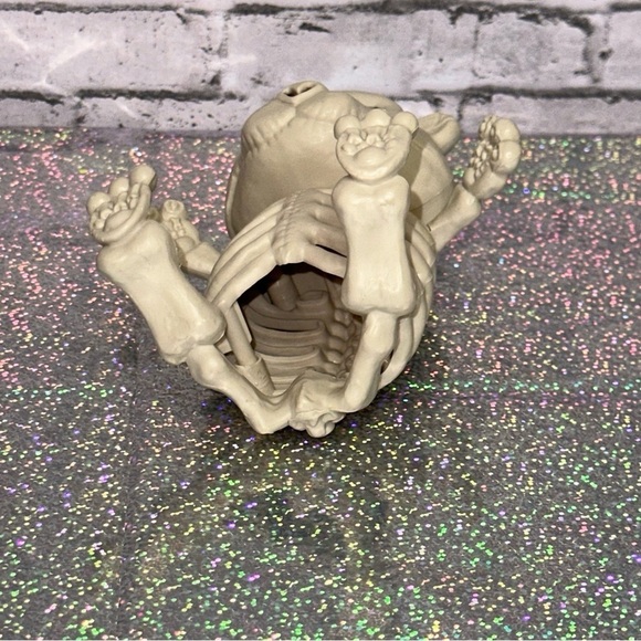 Crazy Bonez Teddy Bonez Skeleton Figurine 5 Inch Figure Halloween Decor - Picture 6 of 9